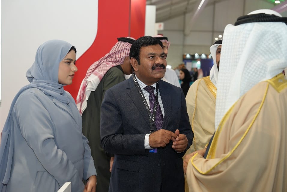 ACME team at LEAP 2024 Riyadh exhibition hall
